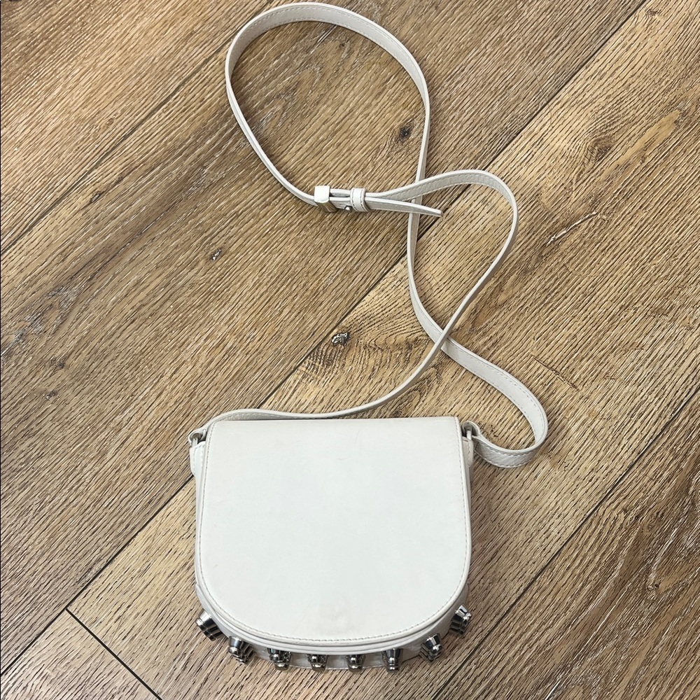 Alexander Wang Lia Leather Crossbody Bag w/Studs